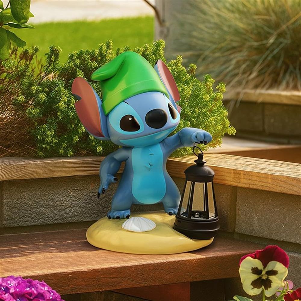 Paladone Stitch Gnome Solar Light Gartenleuchte Solar