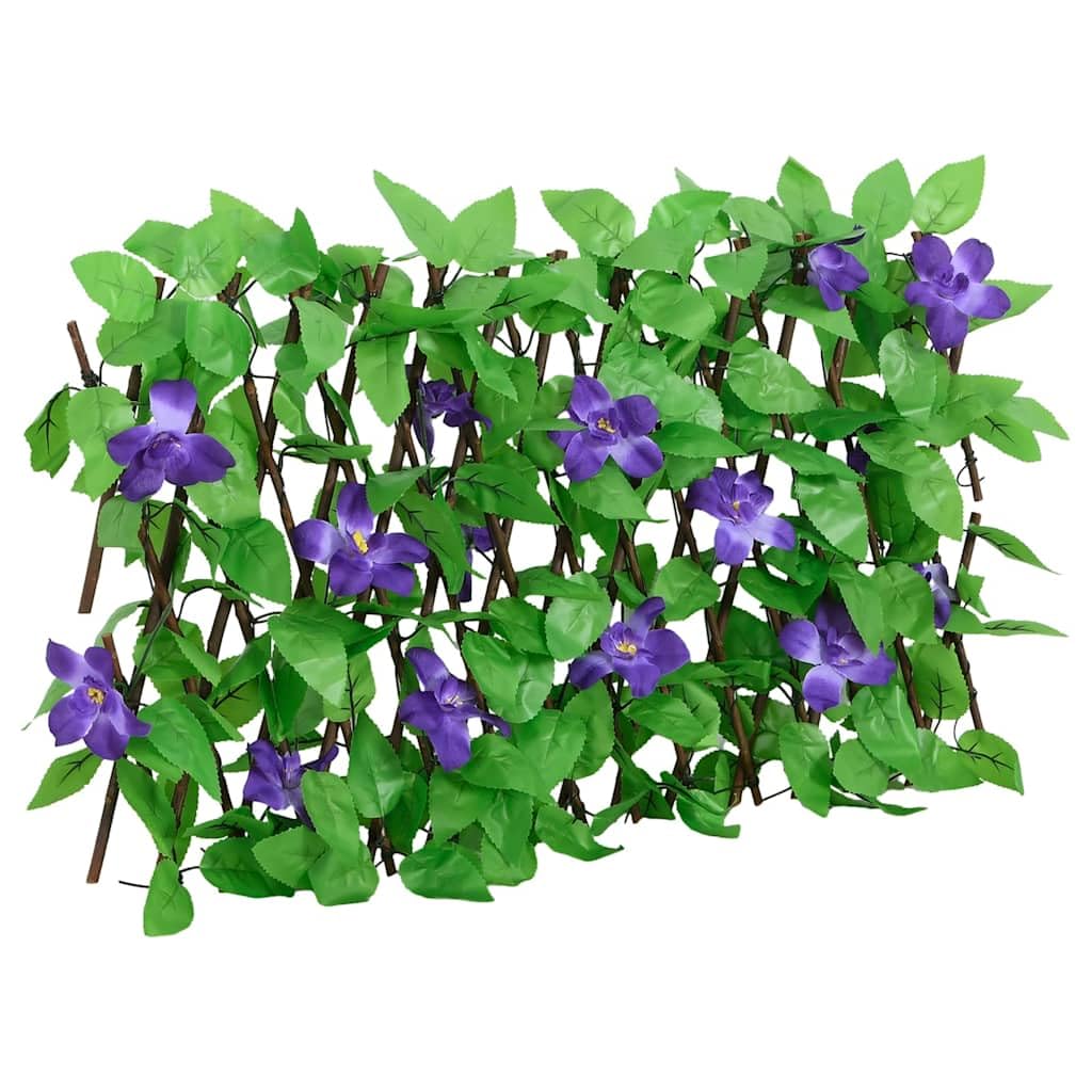 vidaXL Heim & Garten Rankgitter 180x20 cm Sichtschutz 5 Stück Efeu