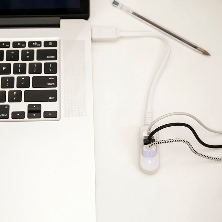 Kikkerland Home Handy Hub USB-Hub 3 Ports Kompakt