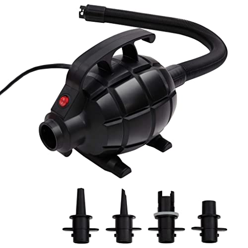 vidaXL Luftpumpe Elektrisch SUP Schwarz ABS 220-240V