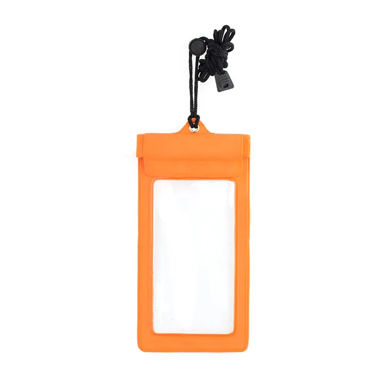 Kikkerland Orange Waterproof Phone Sleeve Handyhülle