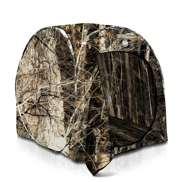 Serenelife Tarnzelt Ansitzzelt 1 Person Camo 152cm