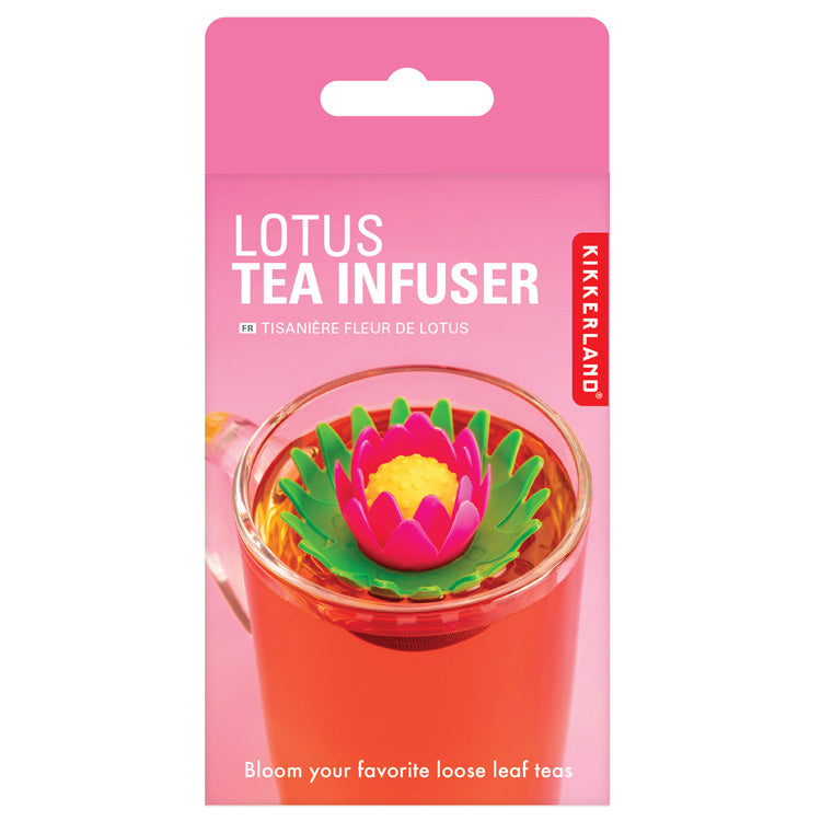 Kikkerland Kitchen Lotus Tee-Ei für losen Tee Blume