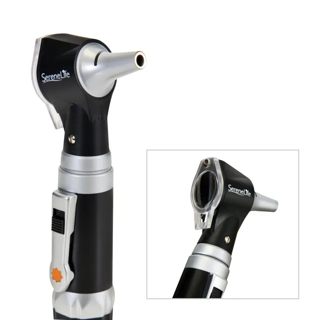 Serenelife Health & Beauty Otoskop 3X LED Ohrenspiegel Familie