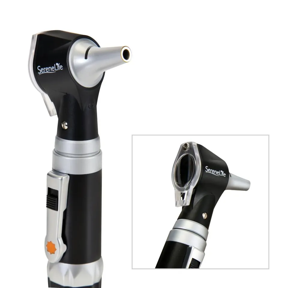 Serenelife Health & Beauty Otoskop 3X LED Ohrenspiegel Familie