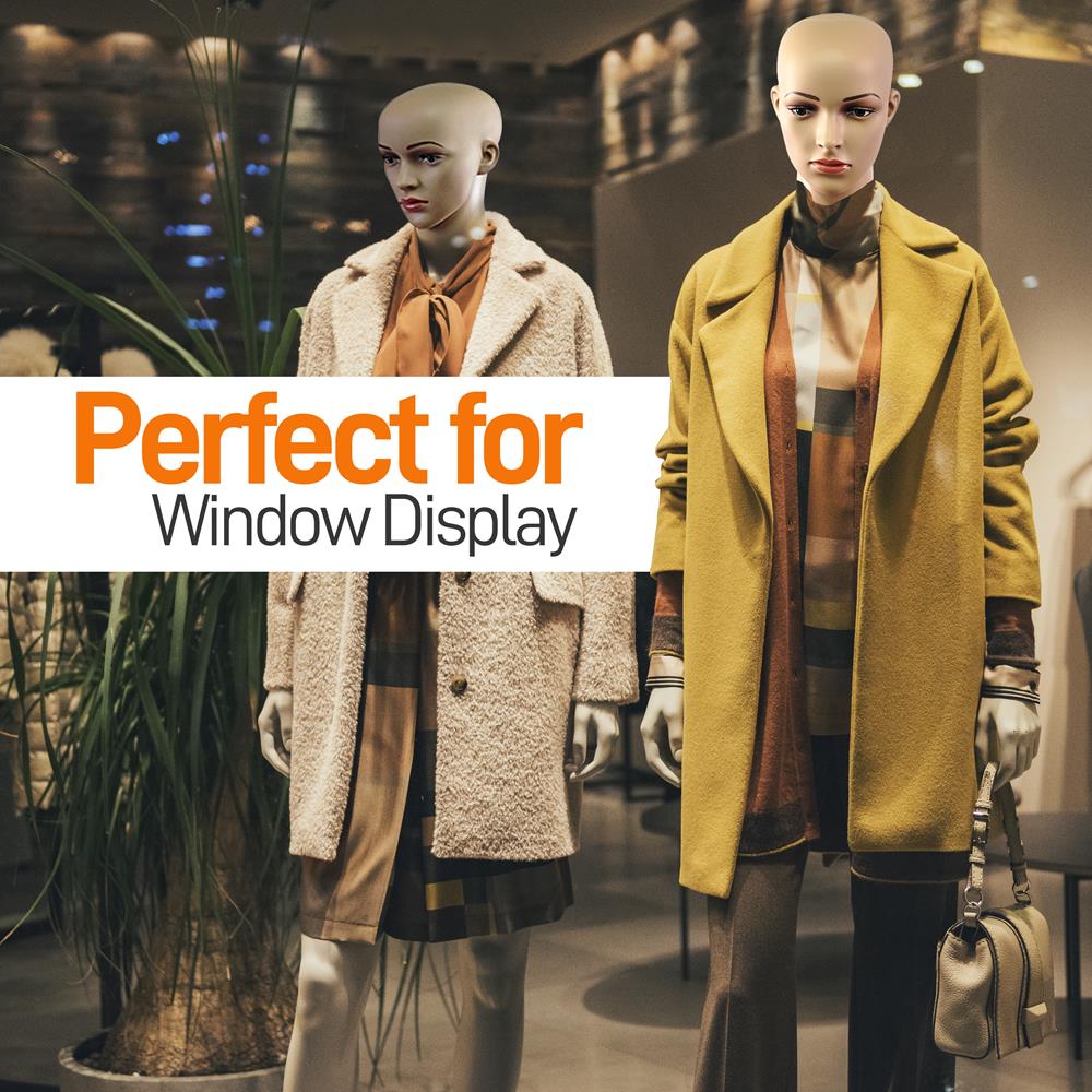 Serenelife Clothing Mannequin Schaufensterpuppe weiblich 175cm