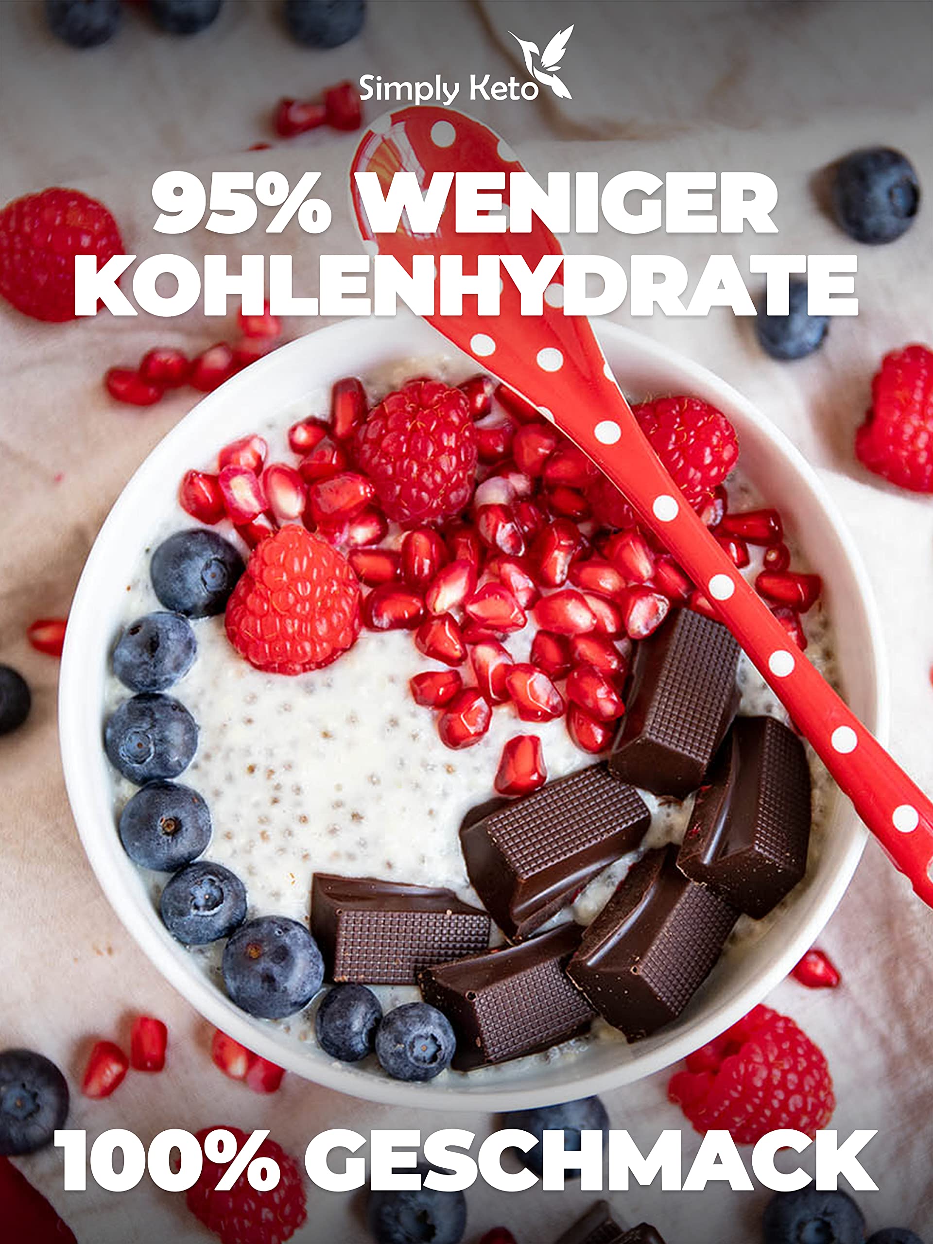 Keto Simply Keto Porridge zuckerfrei 980 g Low Carb