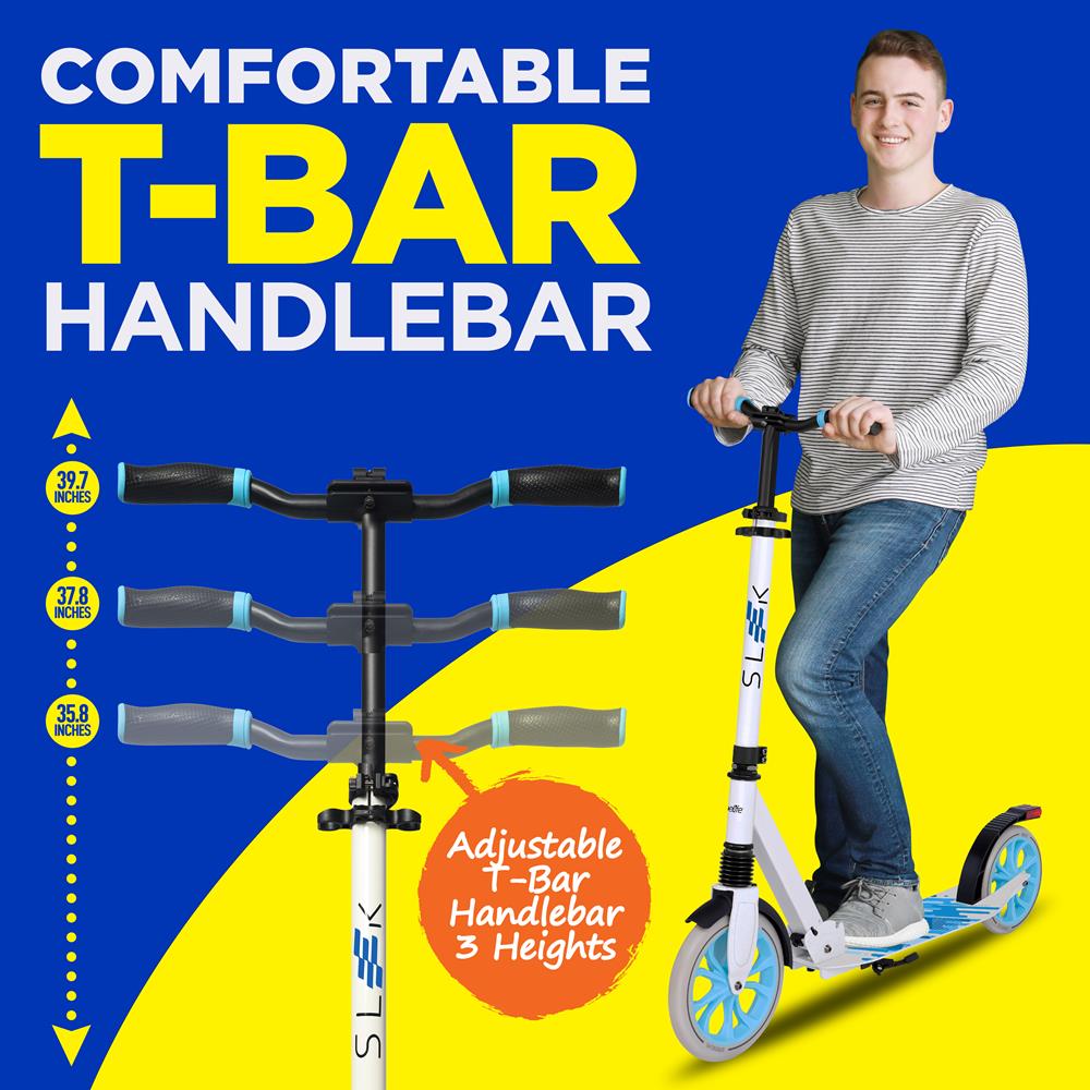 Serenelife Scooters Tretroller Klappbar Erwachsene 100kg