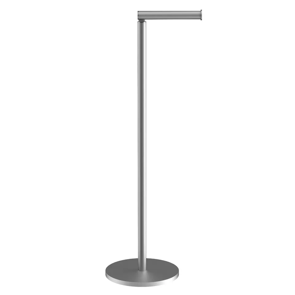 Intirilife Toilettenpapierhalter Edelstahl 55 cm Ständer