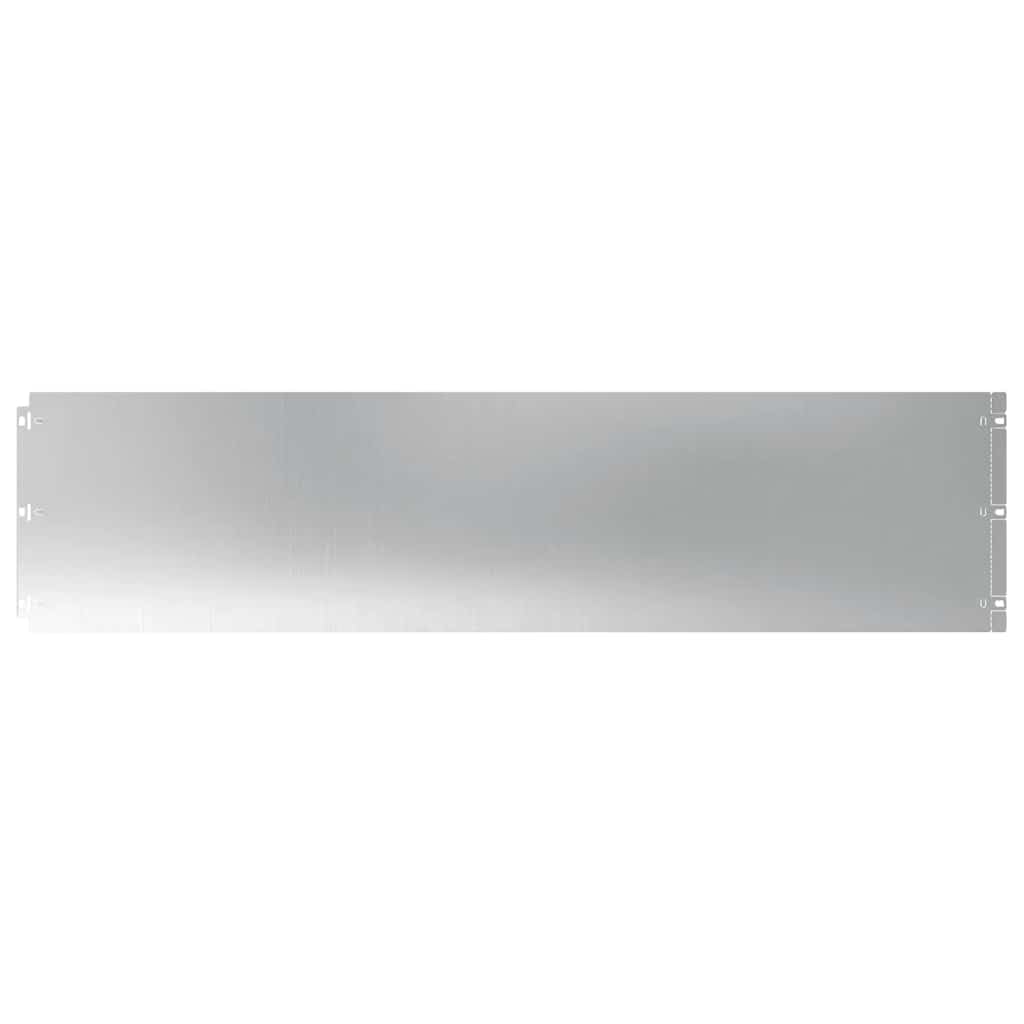 vidaXL Heim & Garten Rasenkanten 10 Stk 25x103cm Stahl
