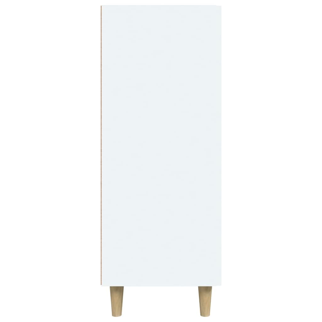 vidaXL Sideboard Weiß 69,5x34x90cm Holzwerkstoff 3 Schubladen