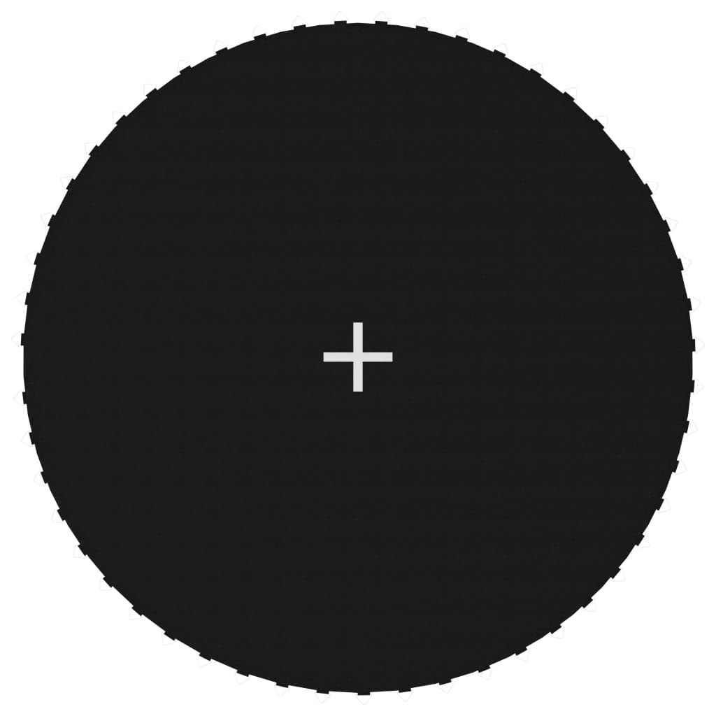 vidaXL Sprungtuch 3,05 m Trampolinmatte schwarz UV-beständig