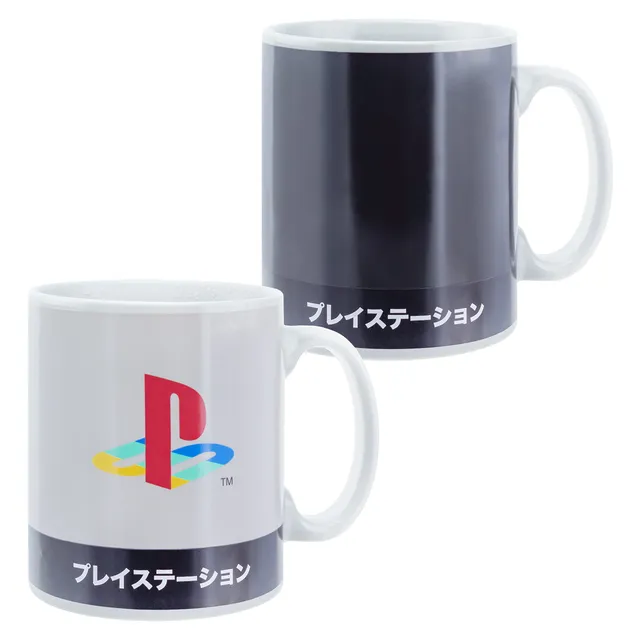 Paladone Playstation Heritage XL Tasse 550 ml Farbwechsel