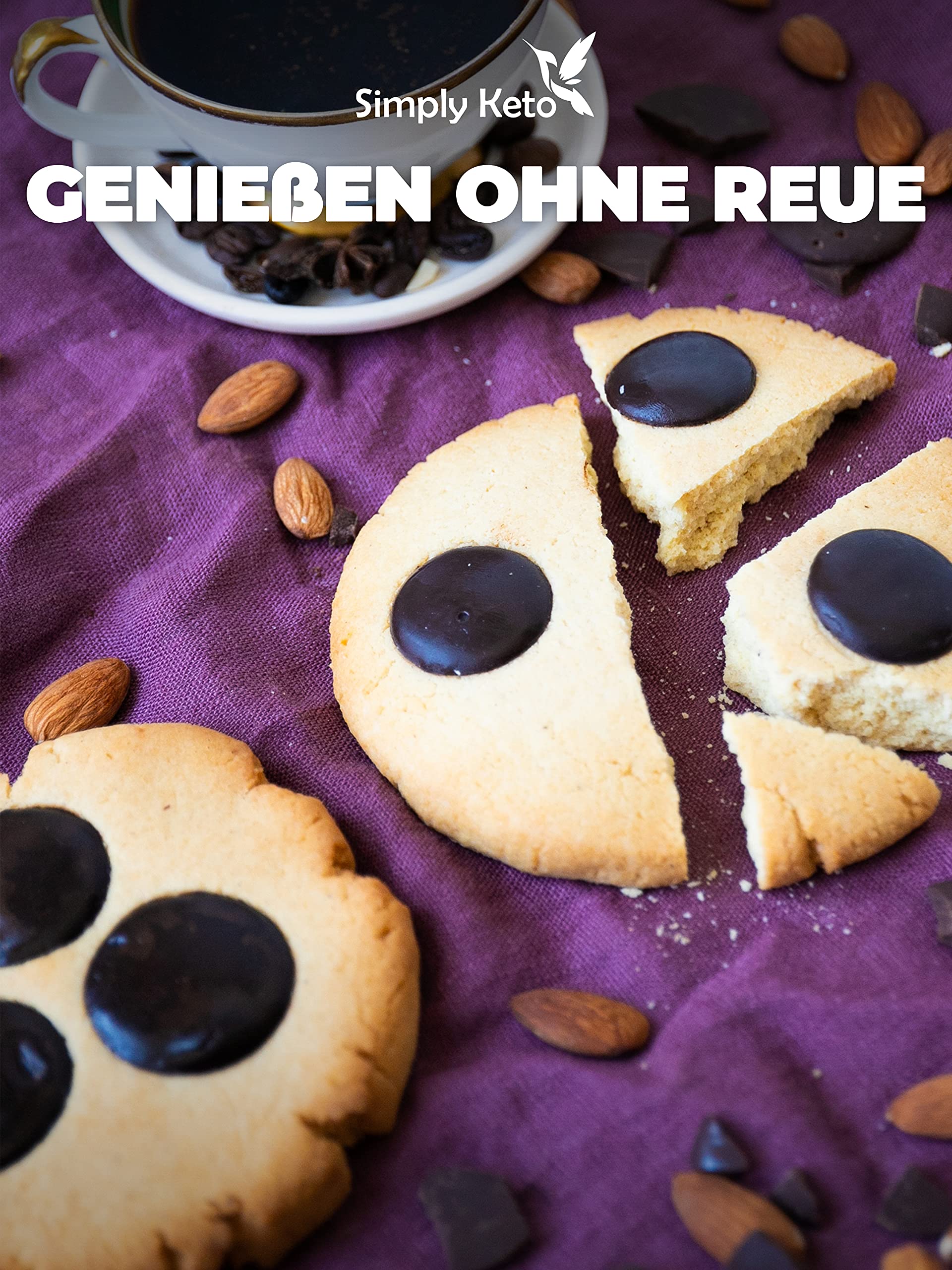 Simply Keto Monster Cookie zuckerfrei 110 g Mandel