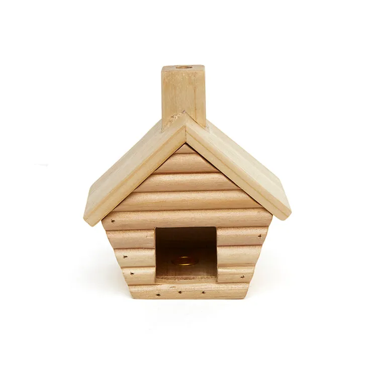 Kikkerland Little Cabin Räucherhaus mit Tannenduft Stäbchen kaufen
