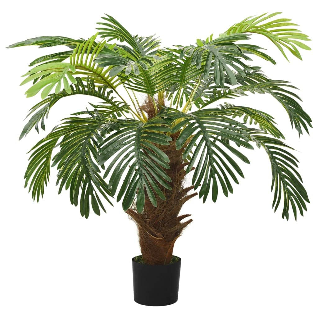 vidaXL Cycas Künstliche Palme 80 cm Grün mit Topf Deko