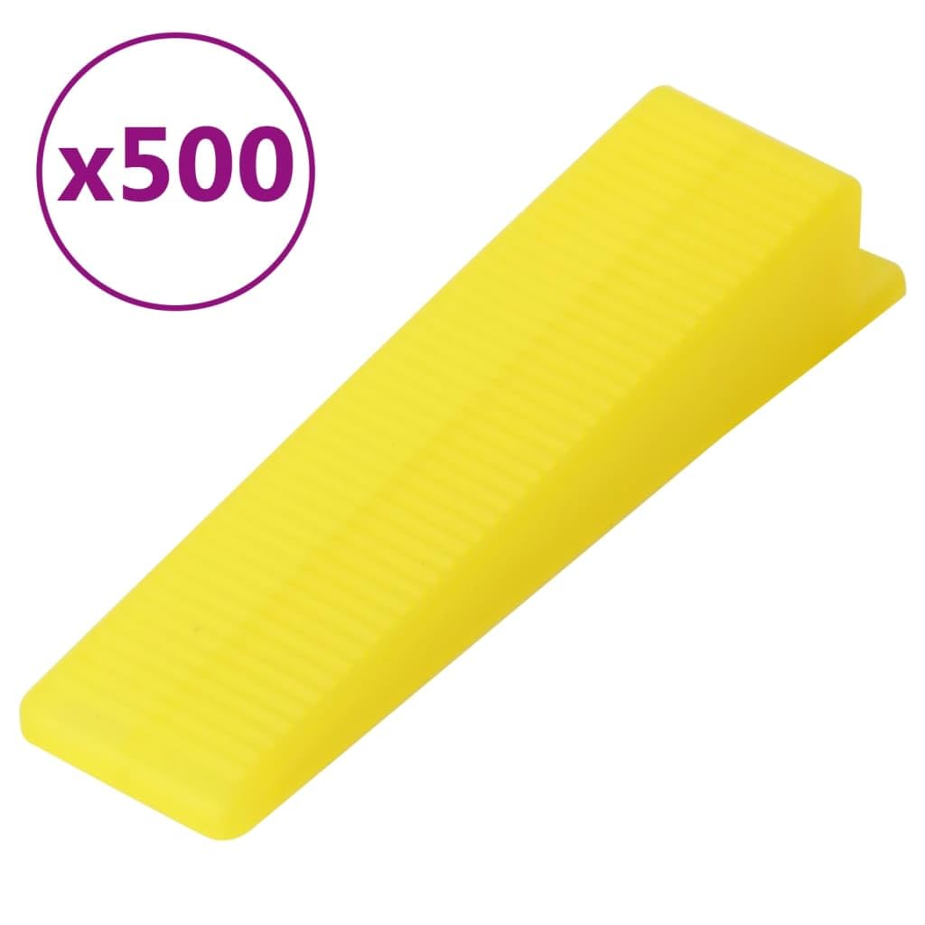 vidaXL Fliesen Nivelliersystem 1mm 3000-tlg. mit Zange