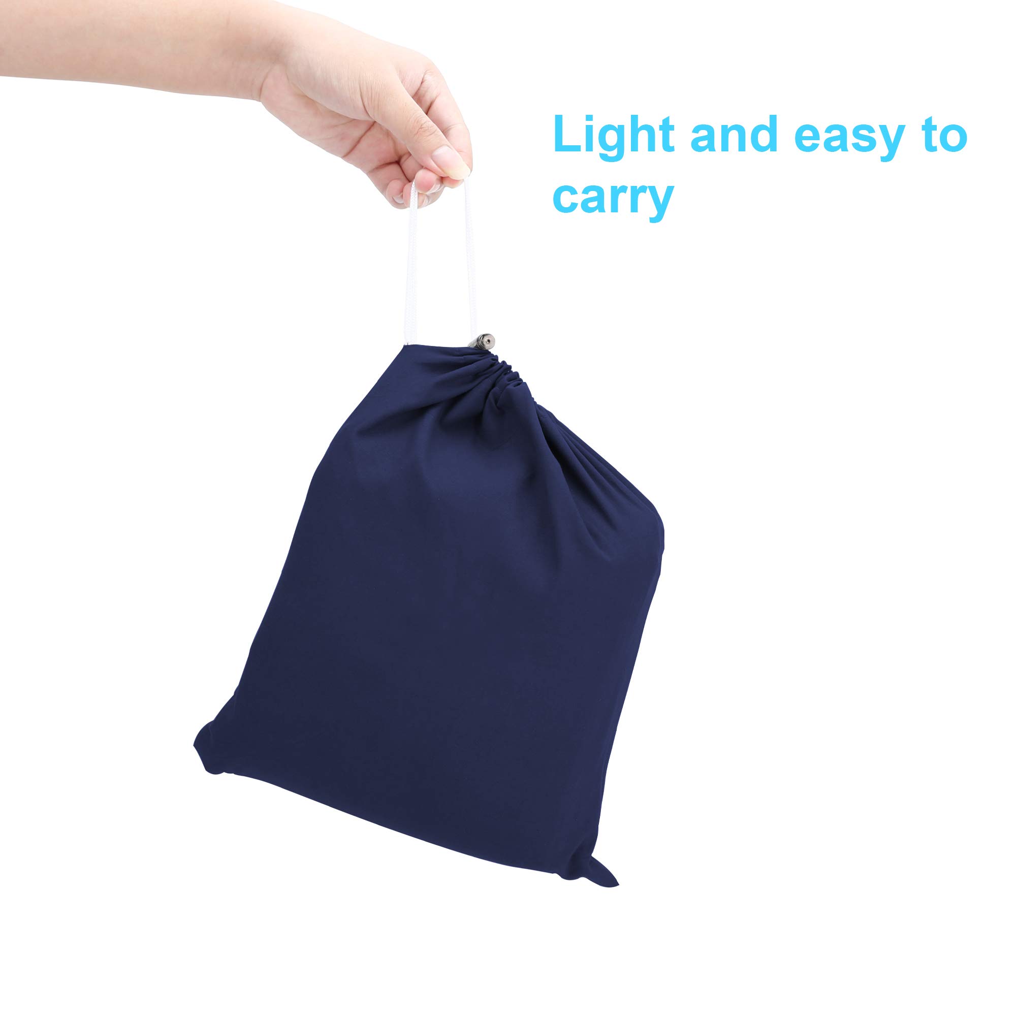 Intirilife Hüttenschlafsack 115x210 Schlafsack dunkelblau Polyester