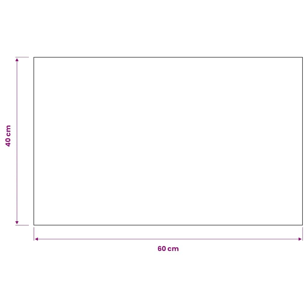 vidaXL Schmutzfangmatte 40x60cm Anthrazit Getuftet