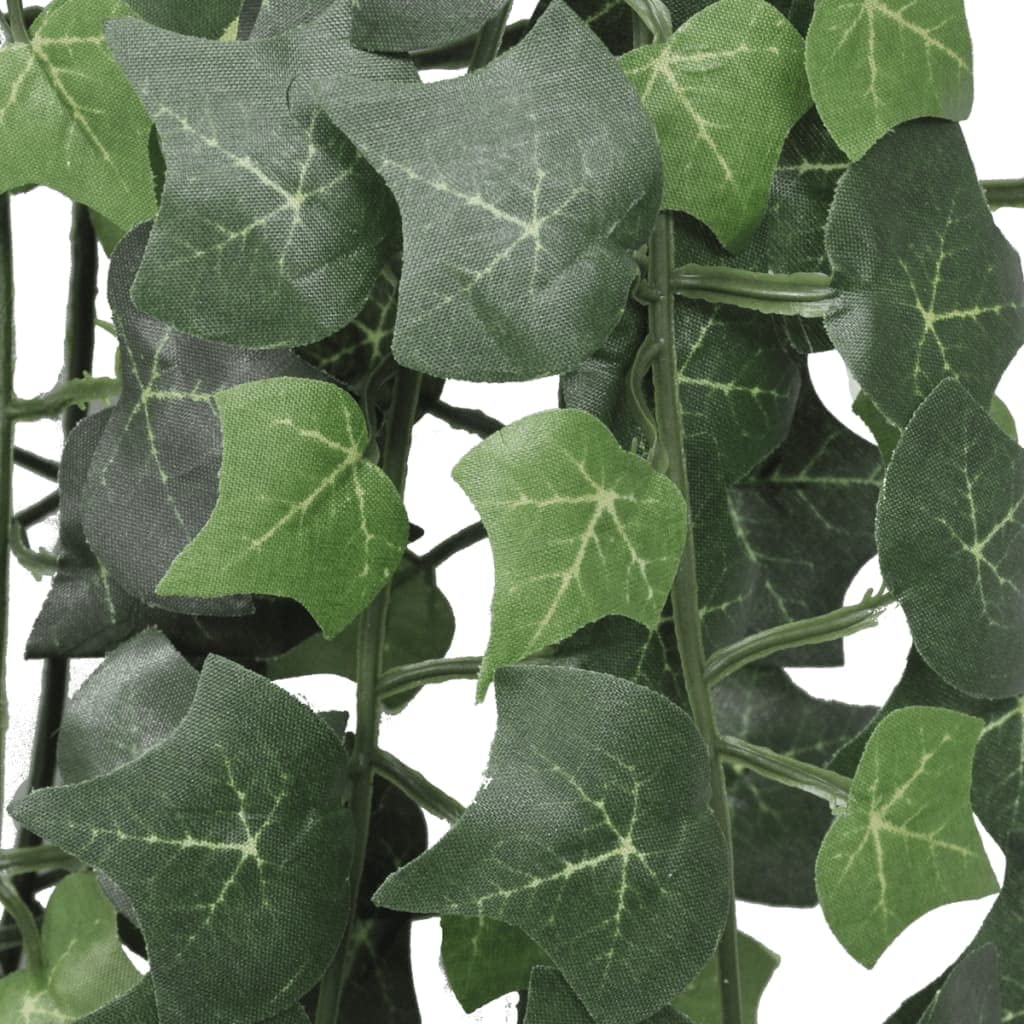 vidaXL Heim & Garten Künstlicher Efeu Grün 90cm 2 Stück