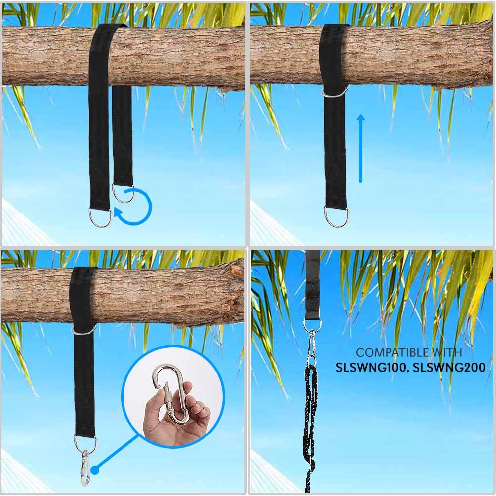 Serenelife Outdoor Swing Schaukelbefestigung 2x3m bis 453kg