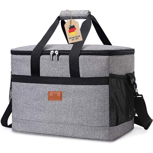 Intirilife Kühltasche Thermotasche wasserfest mit Schultergurt