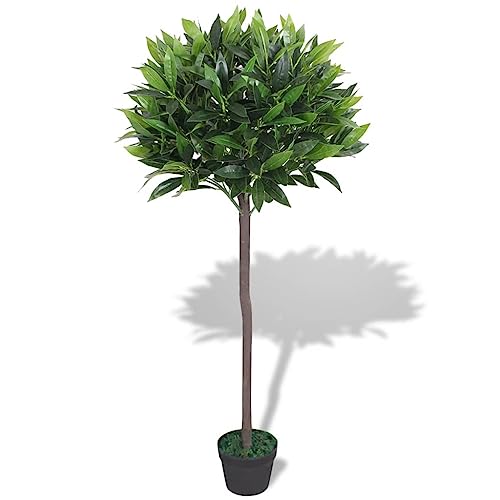 vidaXL Künstlicher Lorbeerbaum 125 cm Grün mit Topf