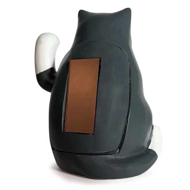 Kikkerland Home Solar Cat Winkekatze Solarfigur