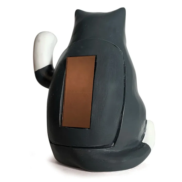 Kikkerland Home Solar Cat Winkekatze Solarfigur