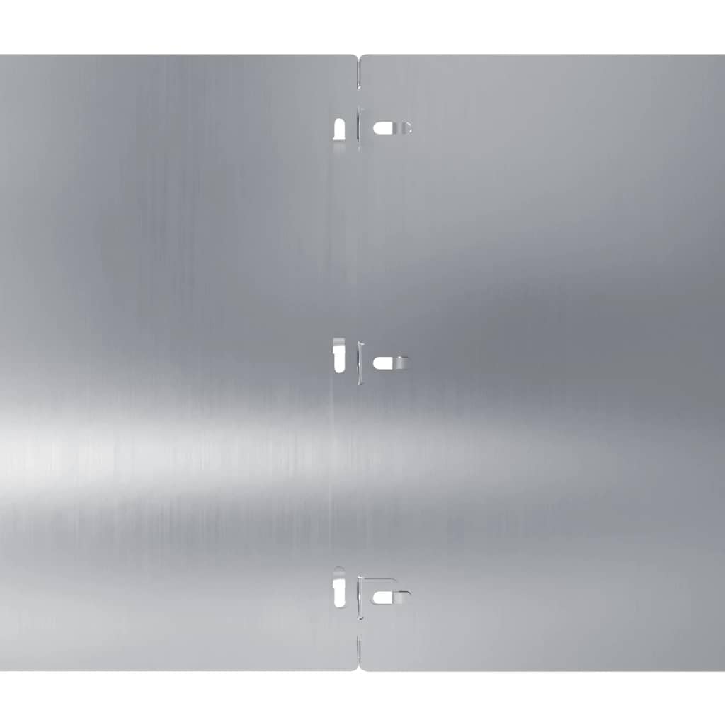 vidaXL Heim & Garten Rasenkanten 10 Stk 25x103cm Stahl