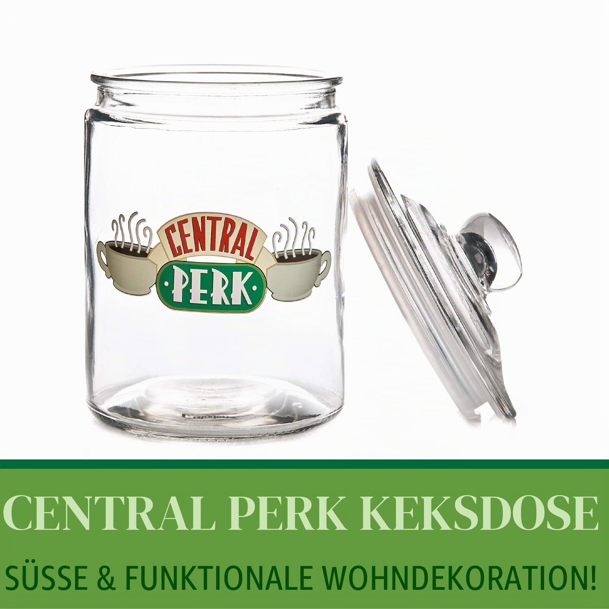 Paladone FRIENDS Central Perk Keksdose Glas 20cm