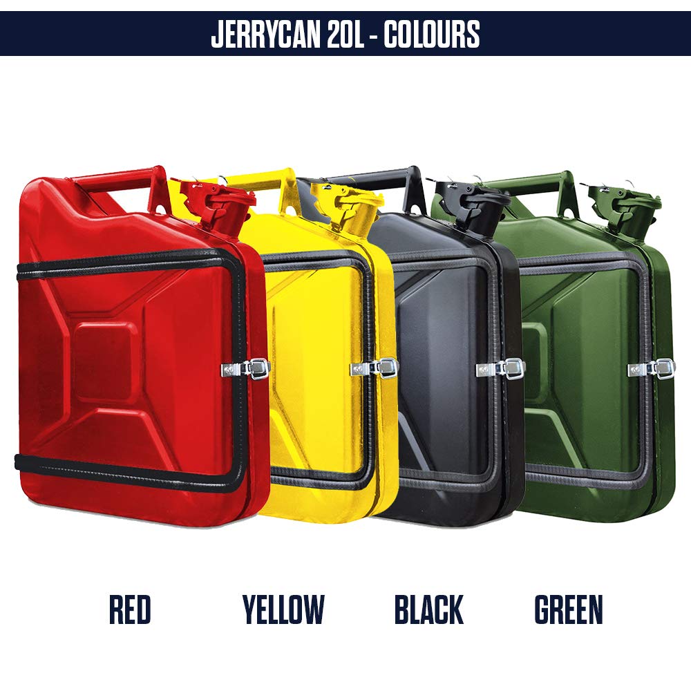 Mikamax Jerrycan Mix Drink 20 l Kanisterbar Schwarz mit Gläsern