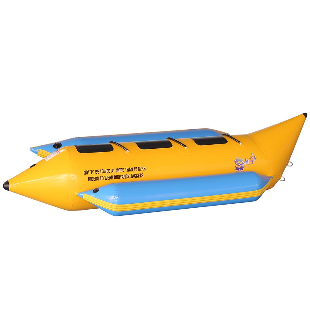 Serenelife Pool Set Bananenboot 3 Personen PVC 231 kg