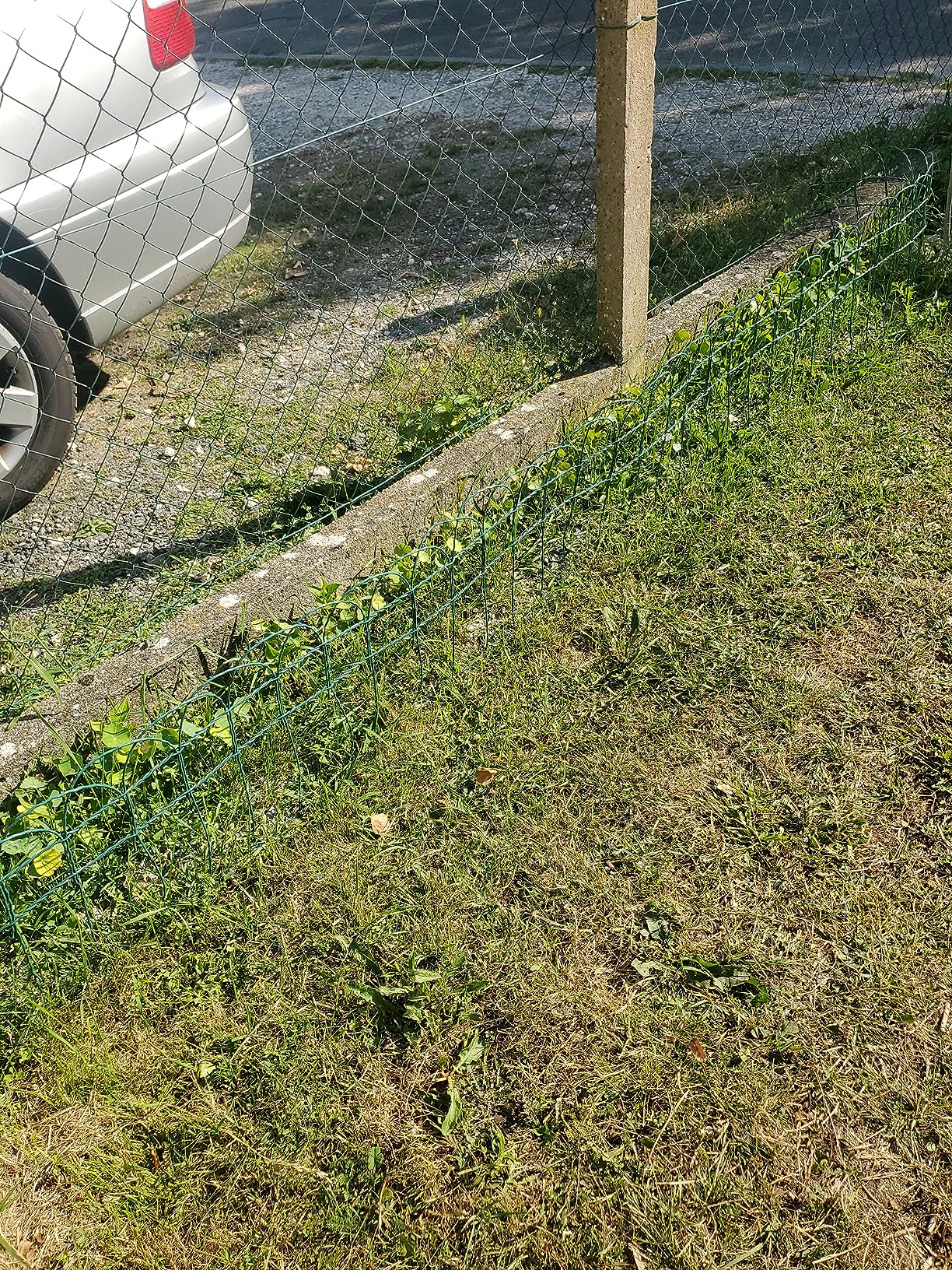vidaXL Heim & Garten Beetzaun Eisen 10x0,4m schwarz