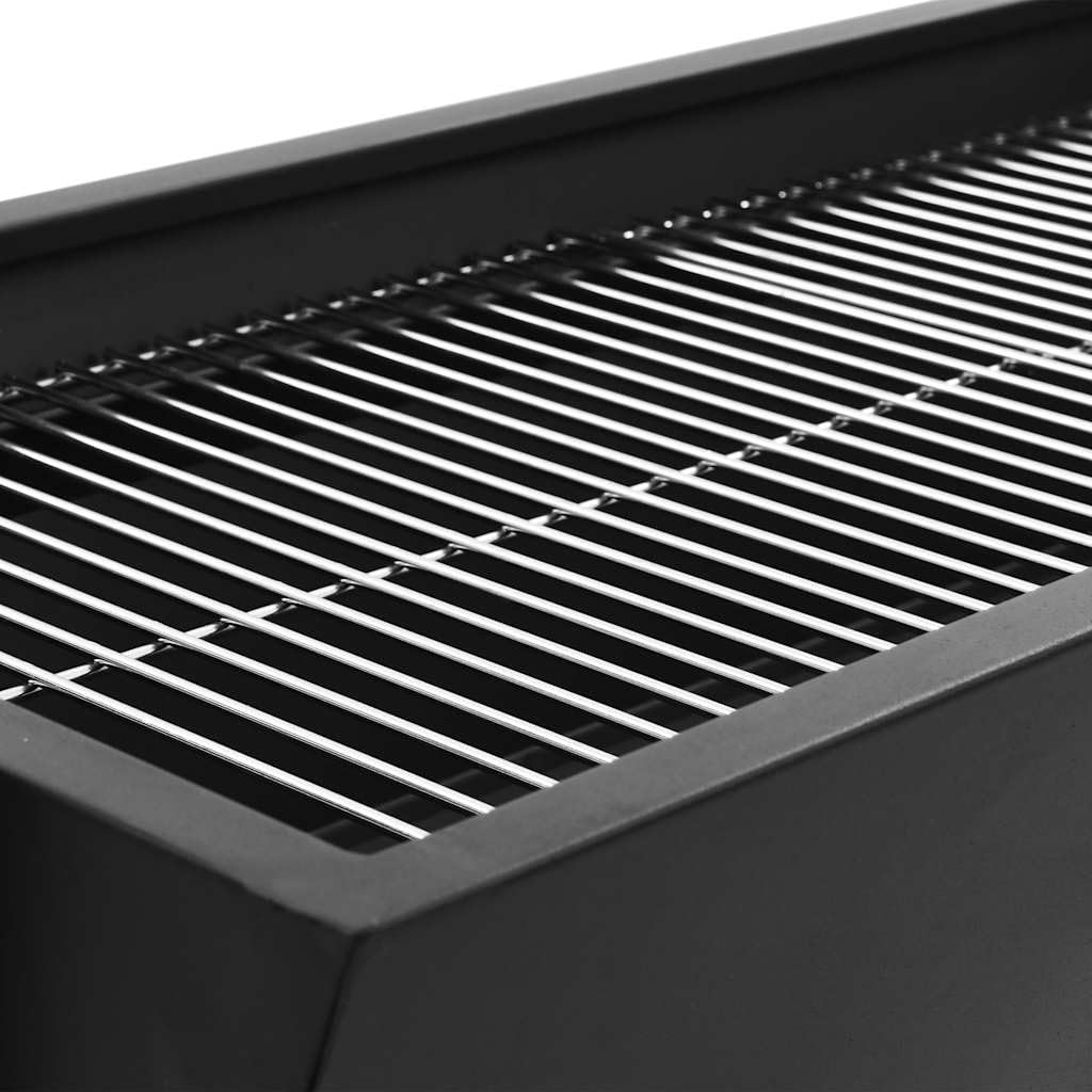 vidaXL Heim & Garten BBQ Rotisserie Grill Drehspieß Edelstahl