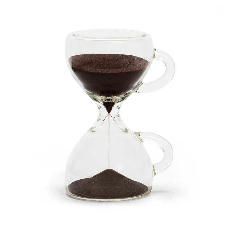 Kikkerland Kitchen Coffee Break Sanduhr 15 Minuten