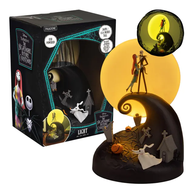 Paladone Nightmare Before Christmas Diorama Lampe 30cm USB
