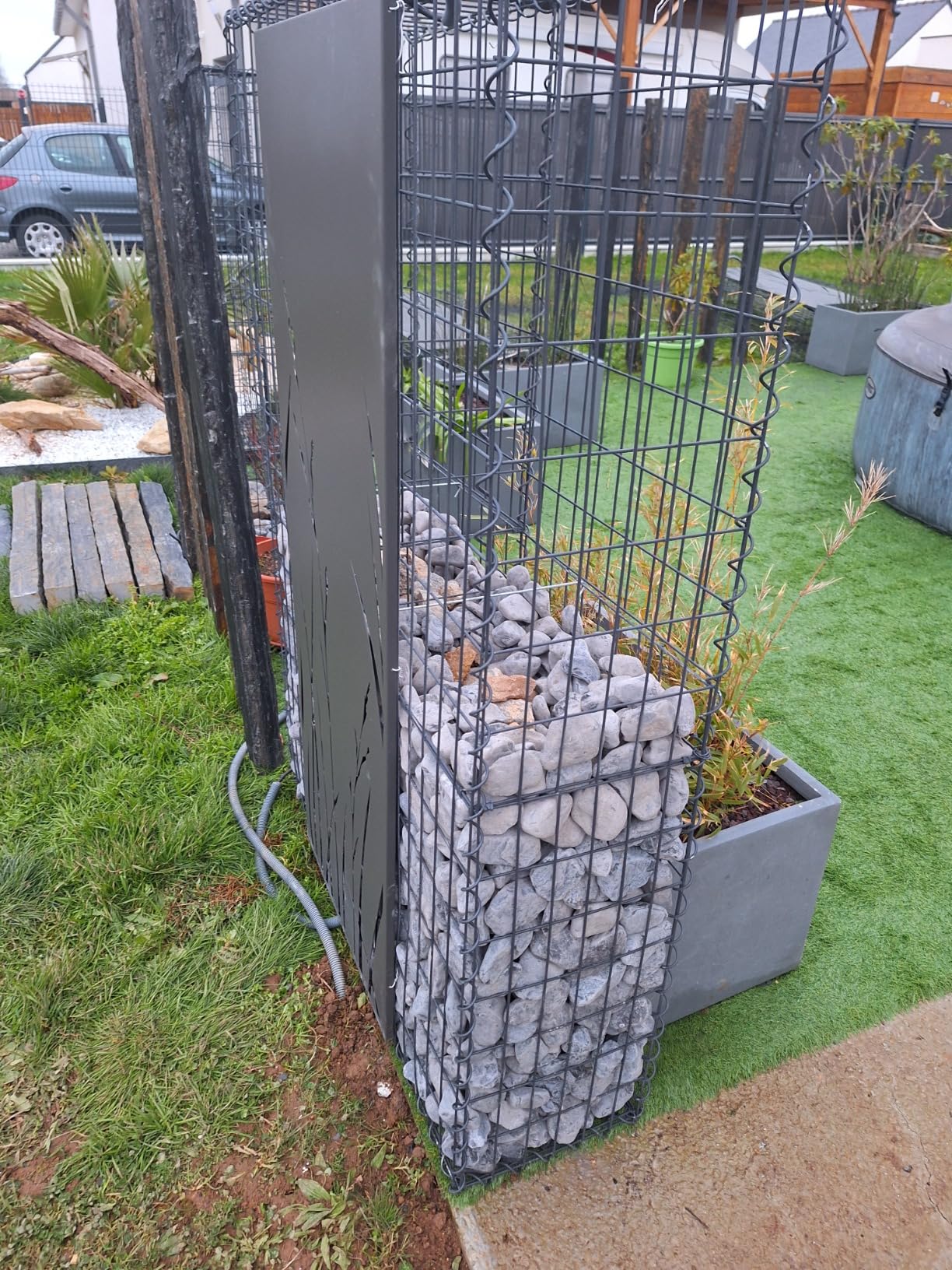 vidaXL Heim & Garten Gabionen Distanzhalter 30 cm 100 Stk verzinkt