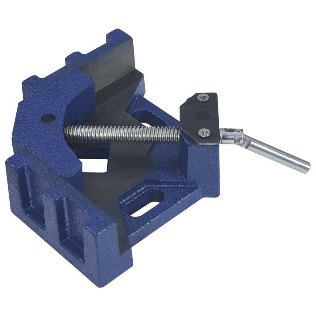 vidaXL Winkel Schraubstock Winkelschraubstock Gusseisen 104 mm