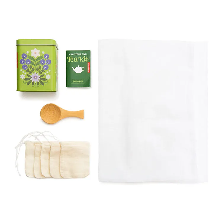 Kikkerland Crafters Make Tea Teeset DIY Geschenkset
