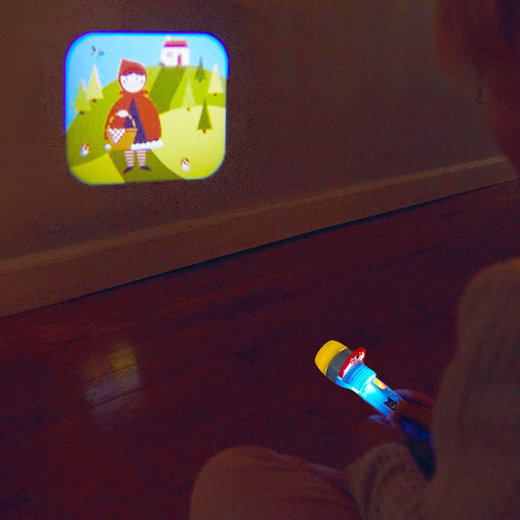 Kikkerland Kidoki Storybook Flashlight Taschenlampe 3 Scheiben