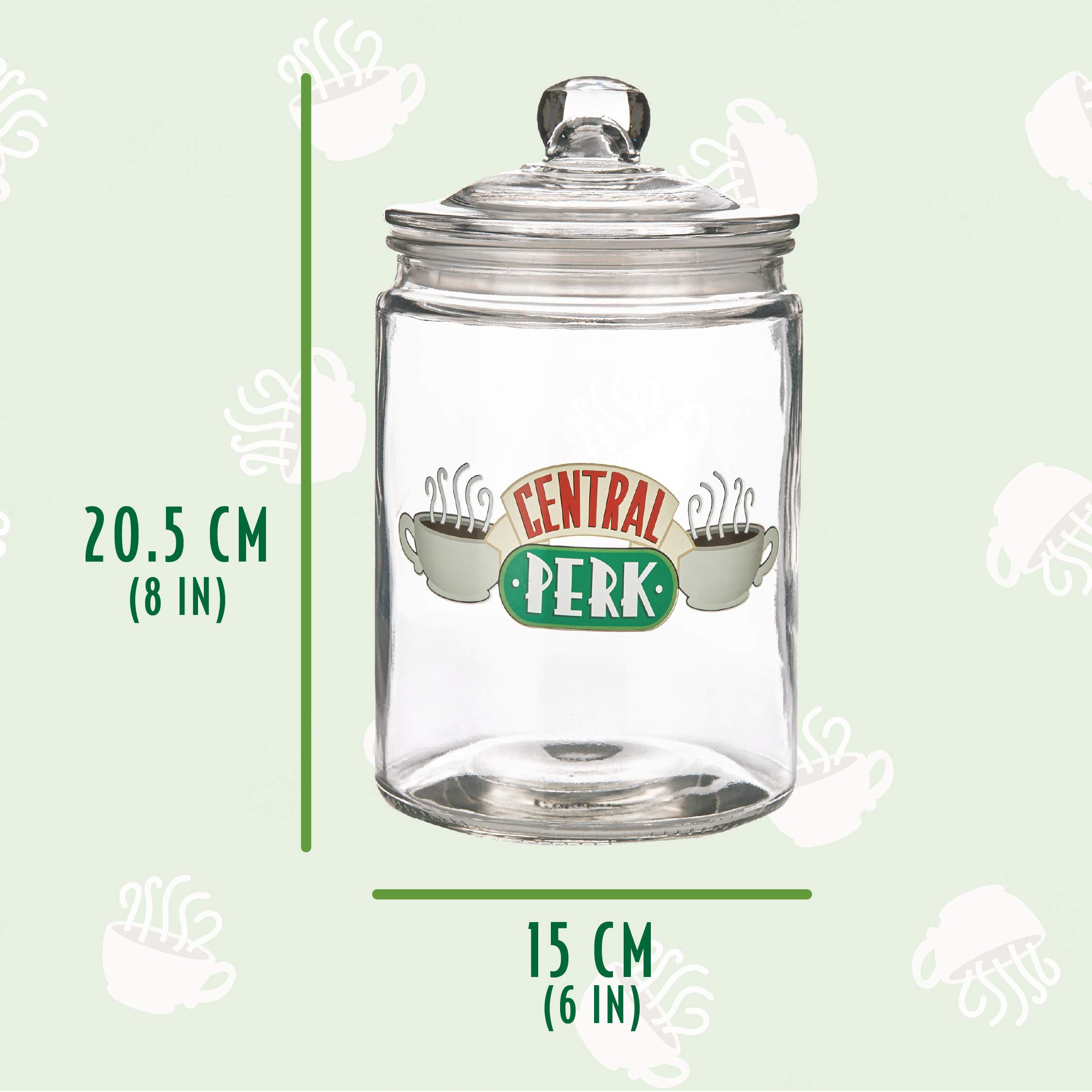 Paladone FRIENDS Central Perk Keksdose Glas 20cm