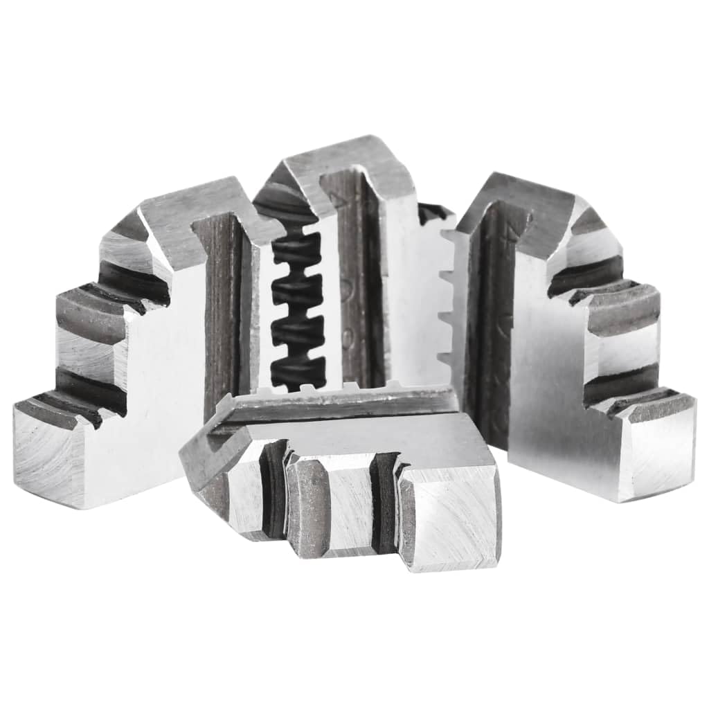 vidaXL Drehfutter 4-Backen Selbstzentrierend 80 mm Stahl