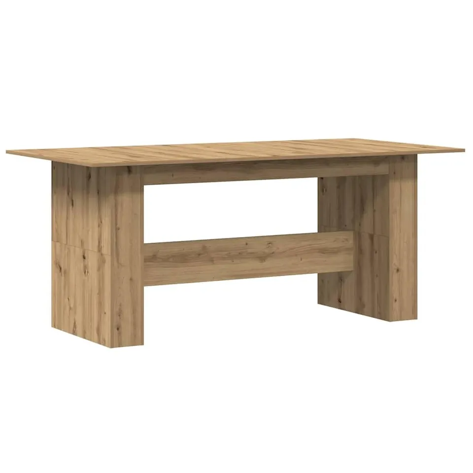 vidaXL Esstisch Braun 180x90x76 cm Holzwerkstoff Küchentisch 6 Personen