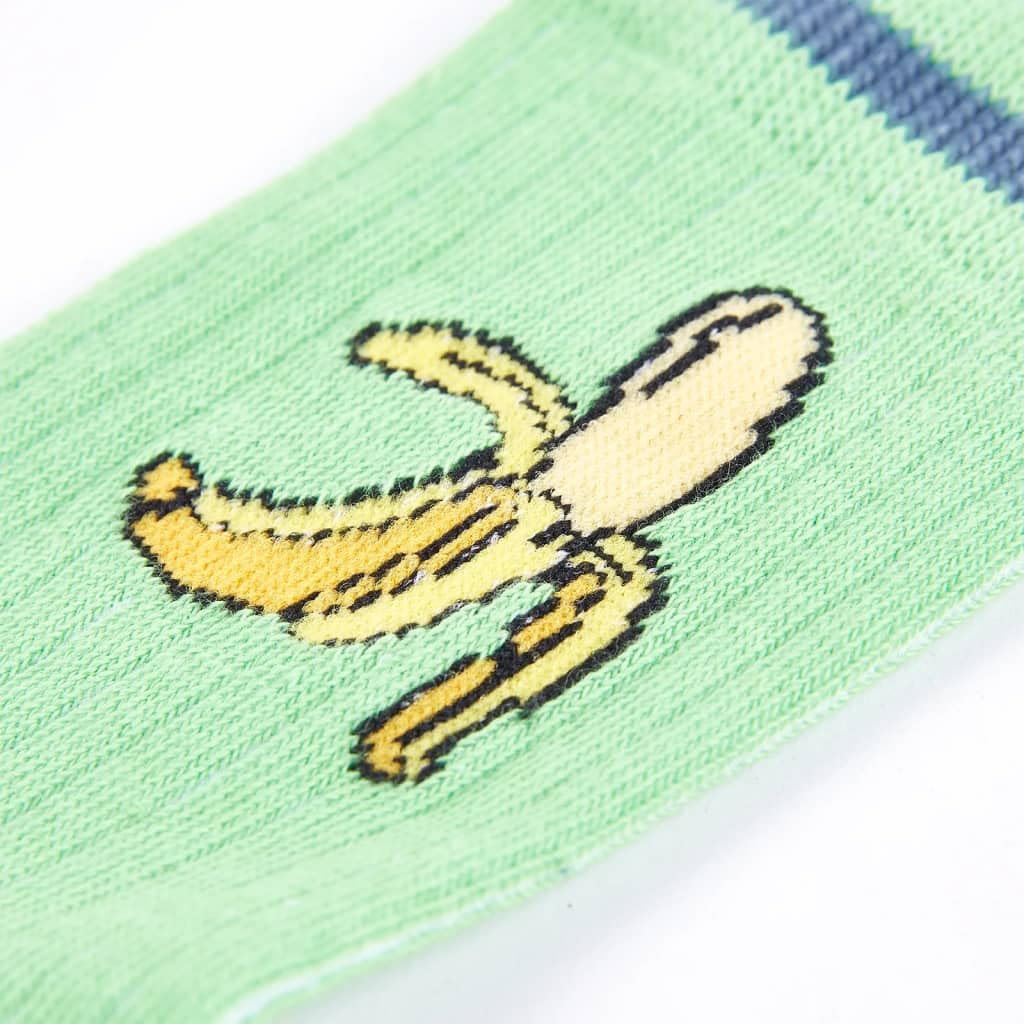 vidaXL Baby & Kleinkind Kindersocken Baumwolle 23-26 Streifen