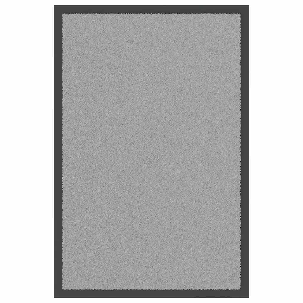 vidaXL Heim & Garten Fußmatte Schwarz 40x60 cm Polypropylen