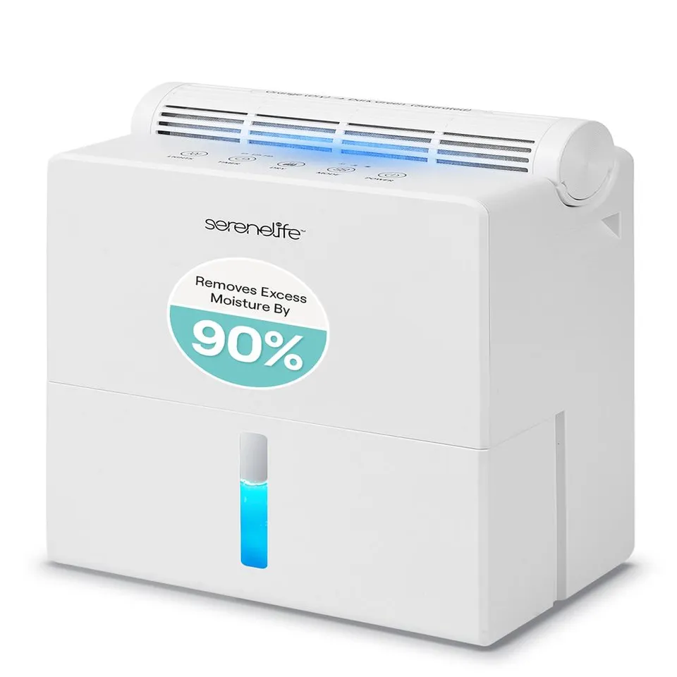 Serenelife DeHumidifiers Luftentfeuchter 2-in-1 weiß