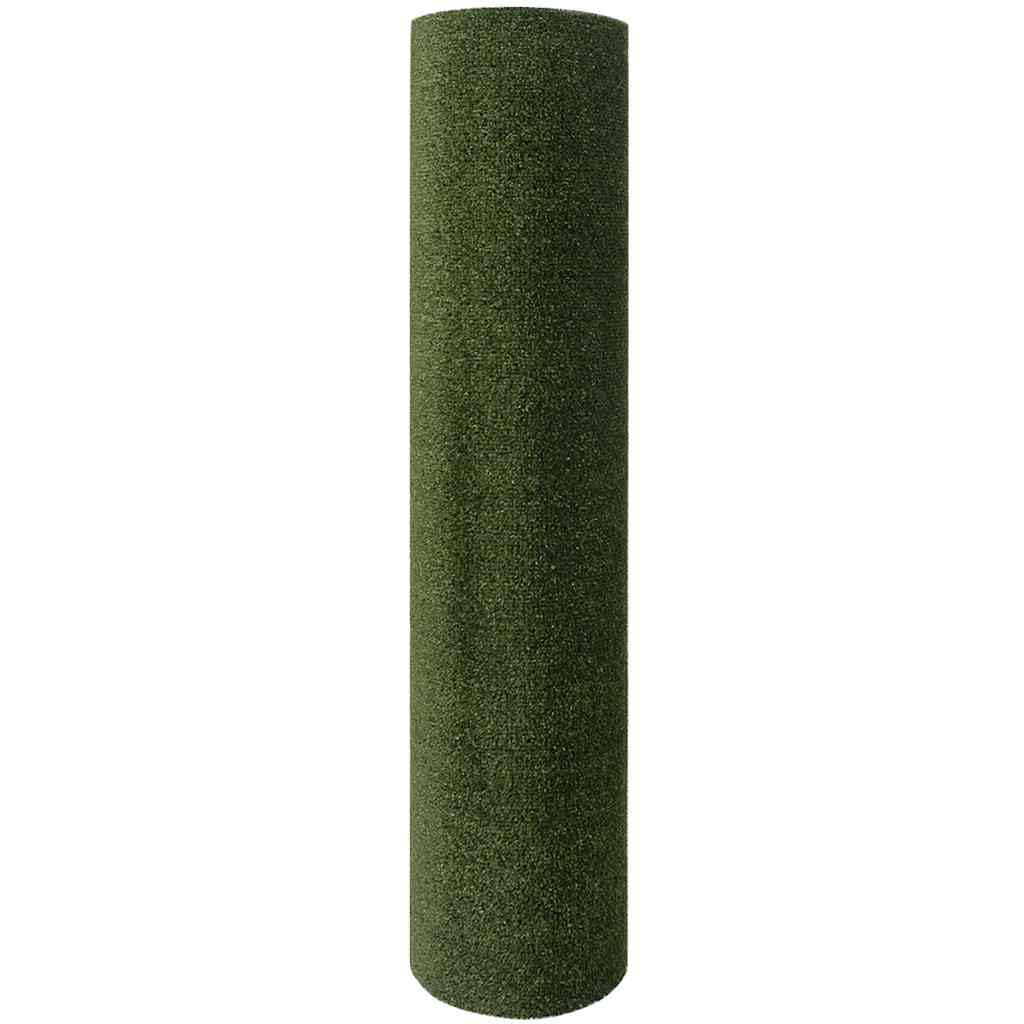 vidaXL Kunstrasen Rasenteppich 0,5x5m 7-9mm Grün UV-beständig