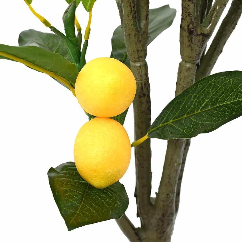vidaXL Heim & Garten Zitronenbaum Künstlich 120cm Grün