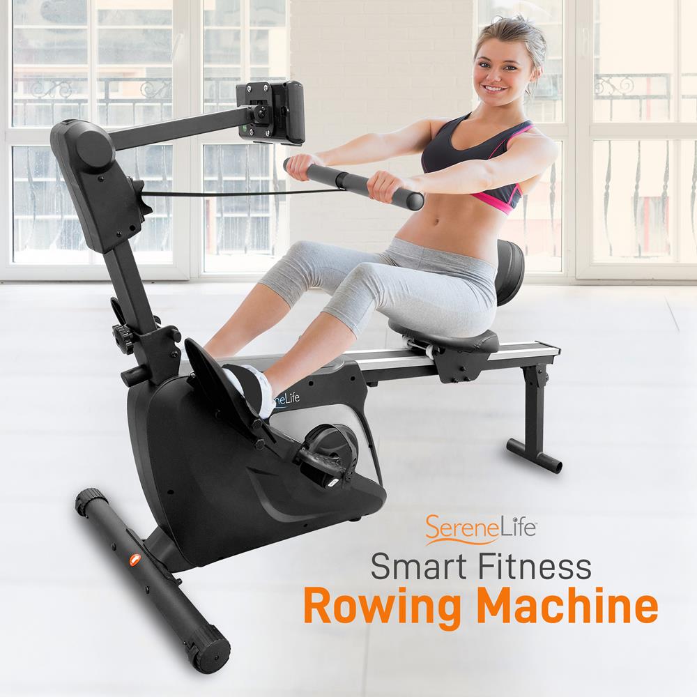 Serenelife Fitness SLRWBK25 Rudergerät 8 Stufen klappbar